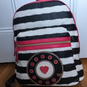 NWT Betsey Johnson Call Me Backpack